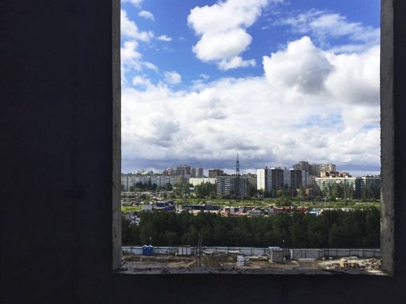 ЖК лайнер вид из окна