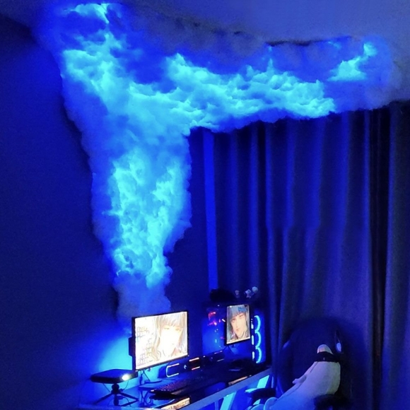 Облака с RGB подсветкой