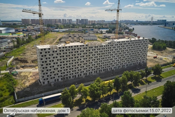 ЛСР Октябрьская набережная