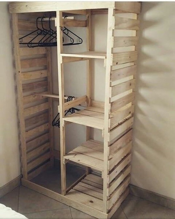 Стеллаж из паллет