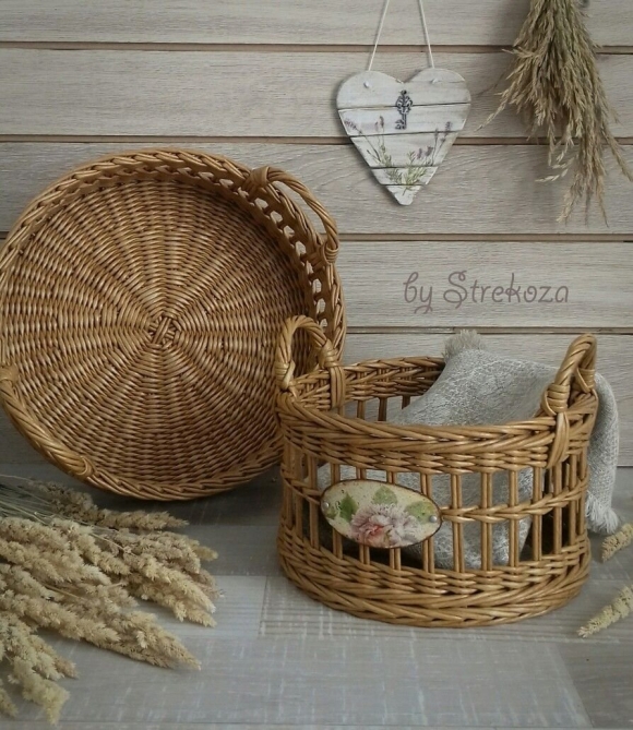 Корзинка плетеная