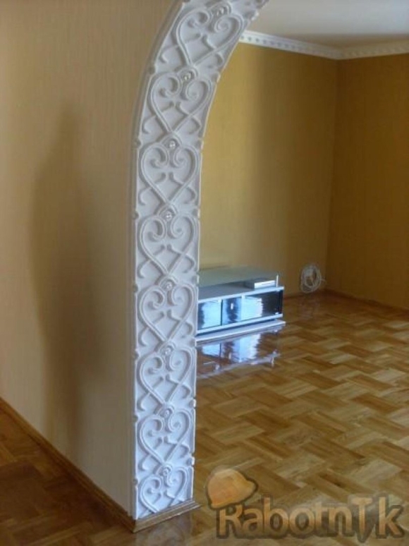 Декоративная арка в квартире