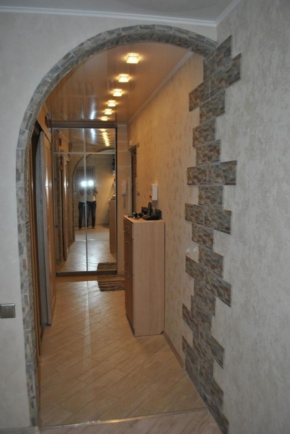 Отделка арки в квартире