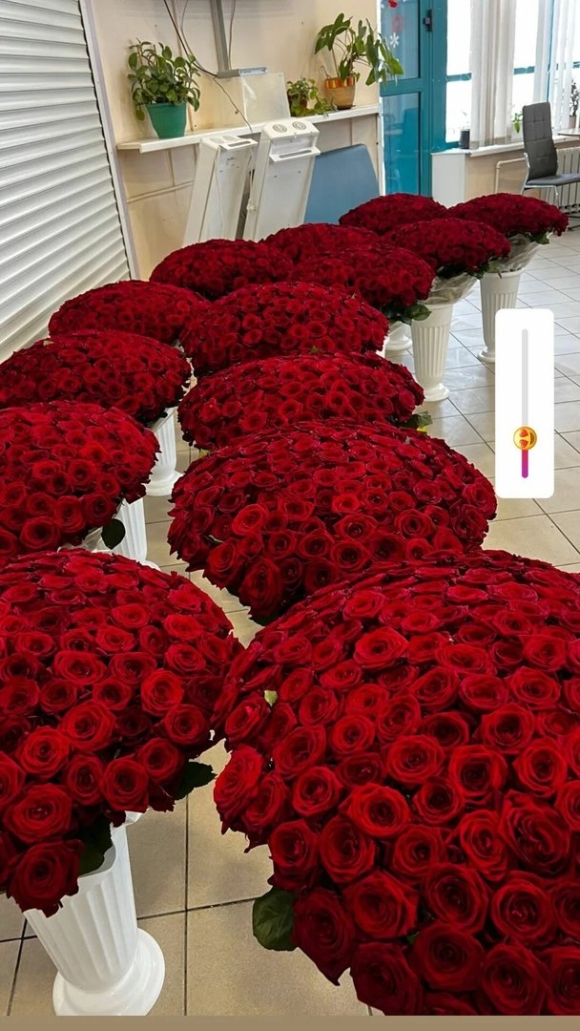 Букет из миллиона роз