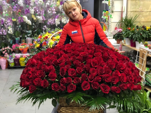 Букет из миллиона роз