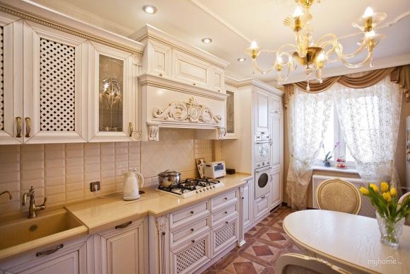 Классический интерьер кухни