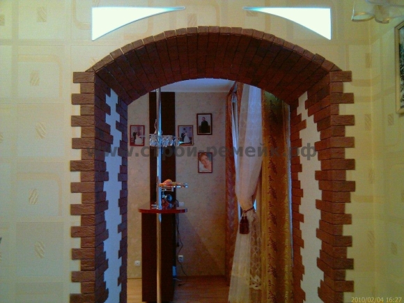Отделка арки в квартире