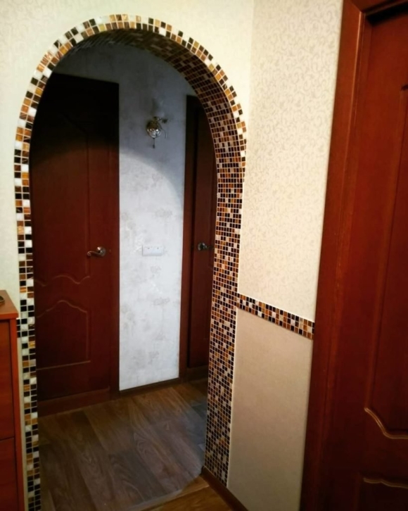 Отделка арки в квартире