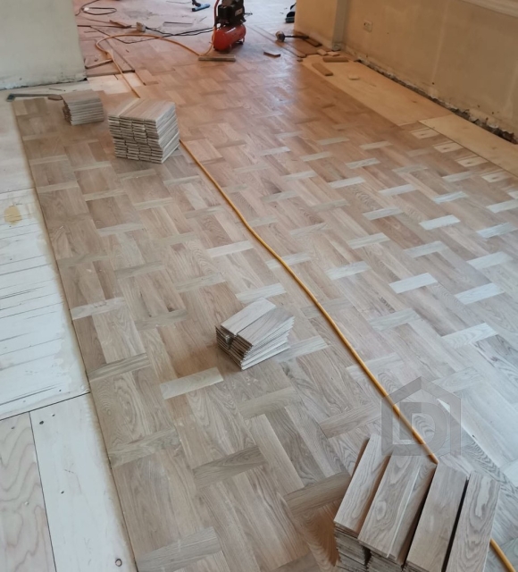 Паркет укладка