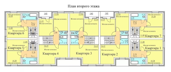 Типовые планировки таунхаусов
