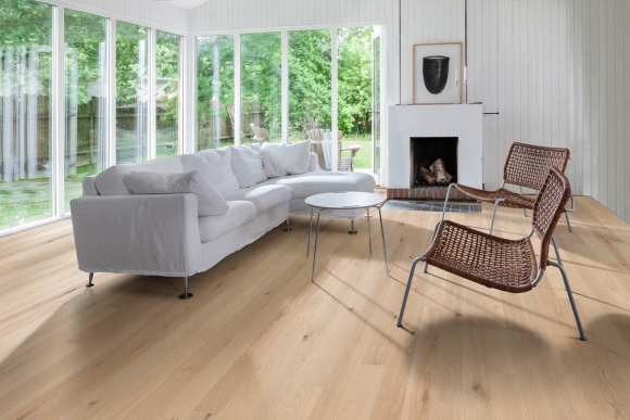 Паркетная доска Upofloor ясень nature White oiled