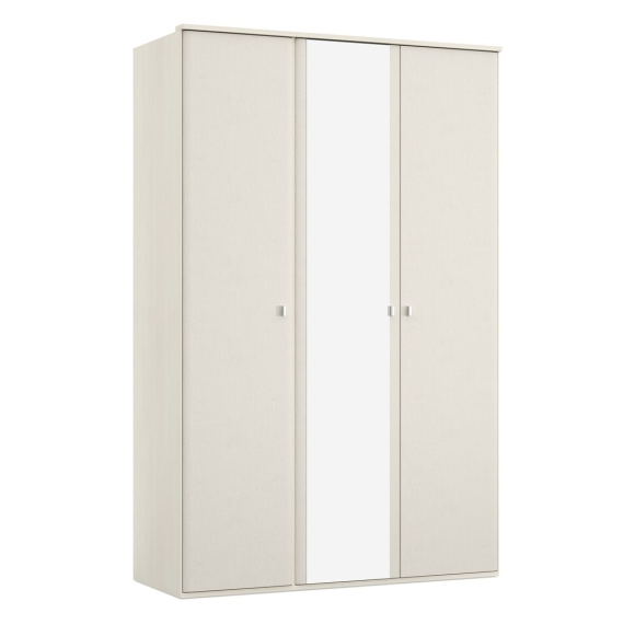 Шкаф ikea белый трехдверный с зеркалом