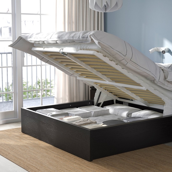 Кровать с подъемным механизмом ikea