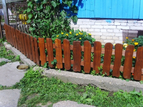 Декоративный забор для палисадника