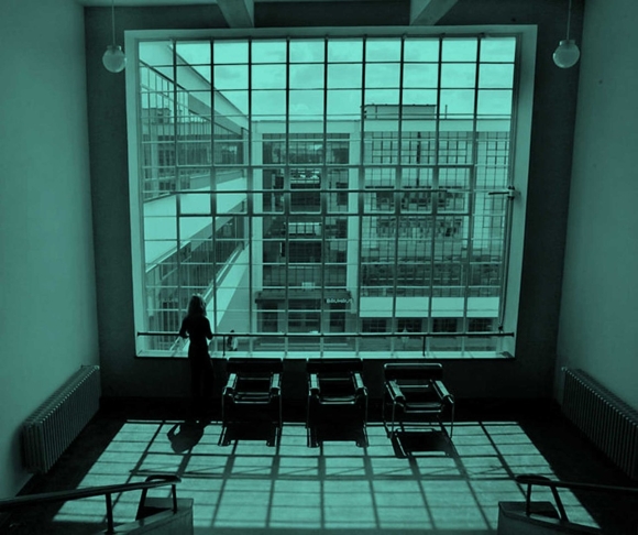 Bauhaus Dessau Вальтер Гропиус интерьеры