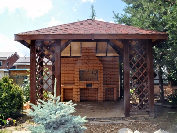 Мангальная беседка