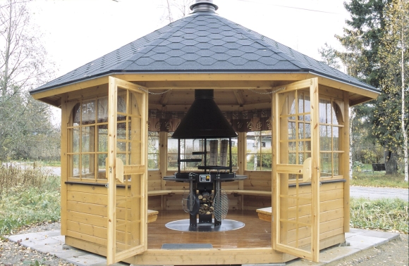Wooden Gazebo беседки