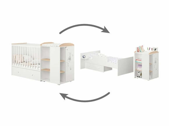 Кровать трансформер Pollini Kids