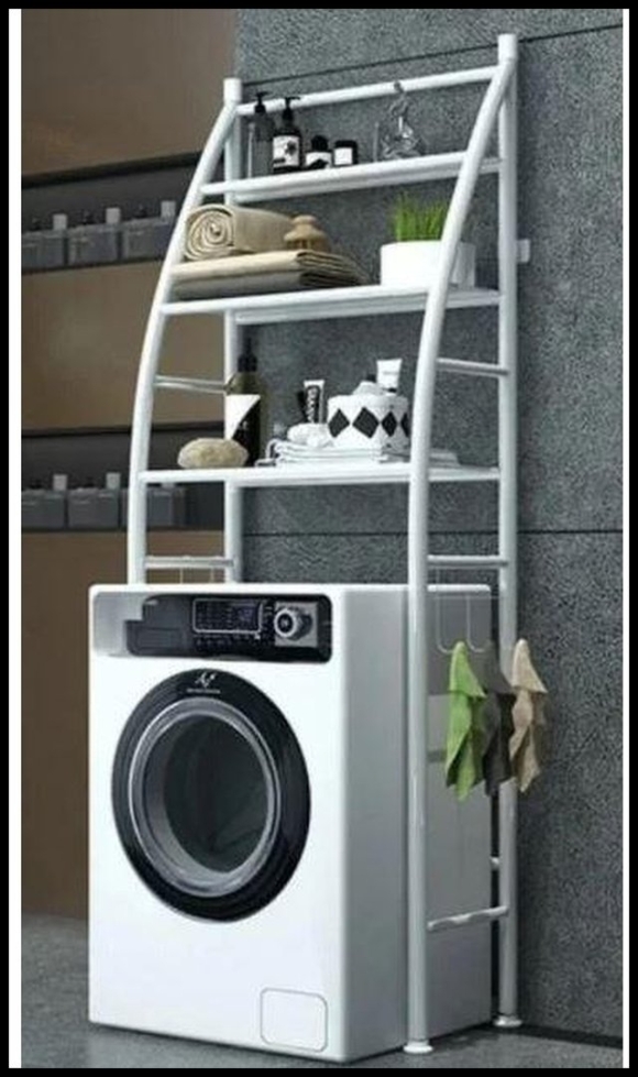 Стеллаж для ванной Laundry Rack Stainless Steel