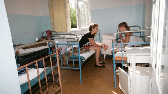 Лагерь девочки в палате
