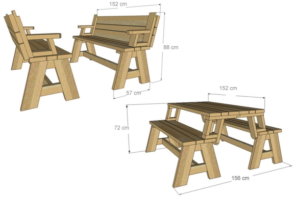 Скамья трансформер KSW professional Bench Transformer