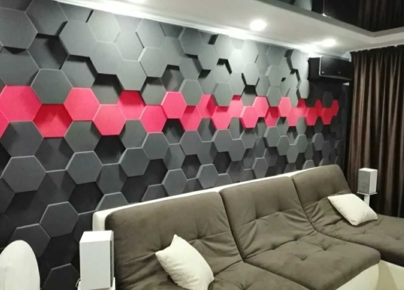 Шумопоглощающие панели Hexagon