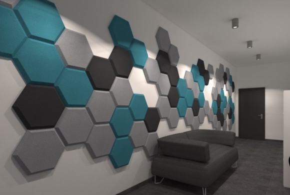Акустические панели Echoton Hexagon