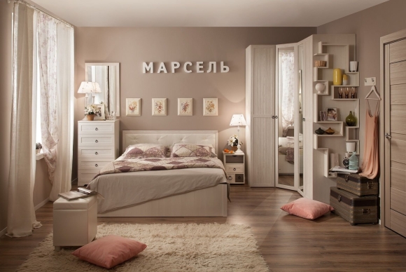Глазовская мебельная фабрика спальня Марсель
