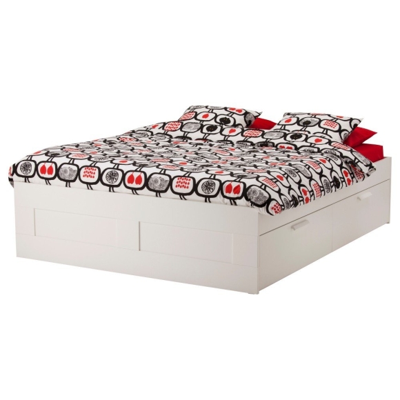 Кровать brimnes ikea