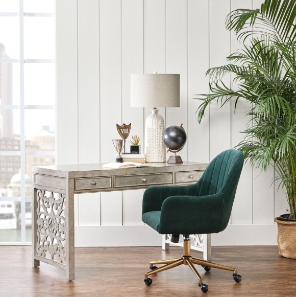 Velvet Office Chair