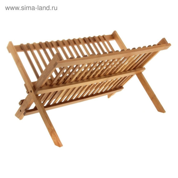 Сушилка для тарелок деревянная