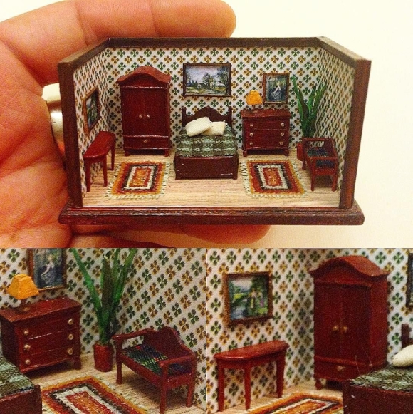 Dollhouse Miniature кукольный домик румбокс