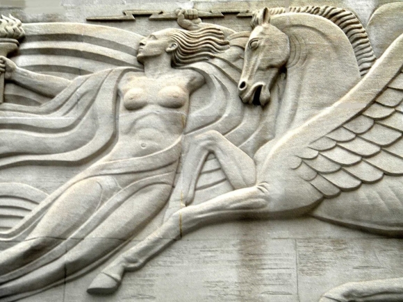 Bas Relief Black