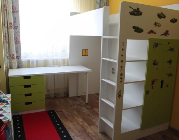 Икеа СТУВА детская кровать чердак