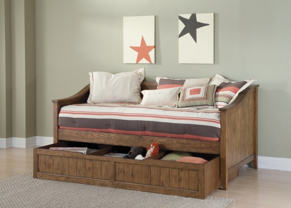 Кровать Annika Upholstered Daybed with Trundle