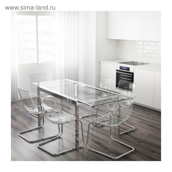 Стол стеклянный ikea ГЛИВАРП