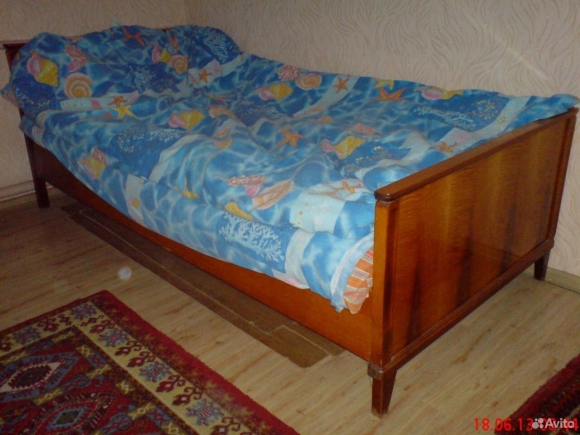 Кровать Советская деревянная