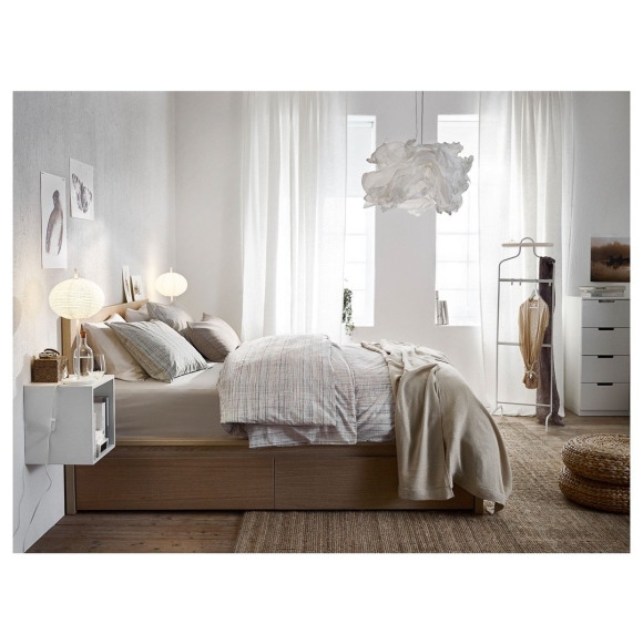 Кровать ikea МАЛЬМ белый