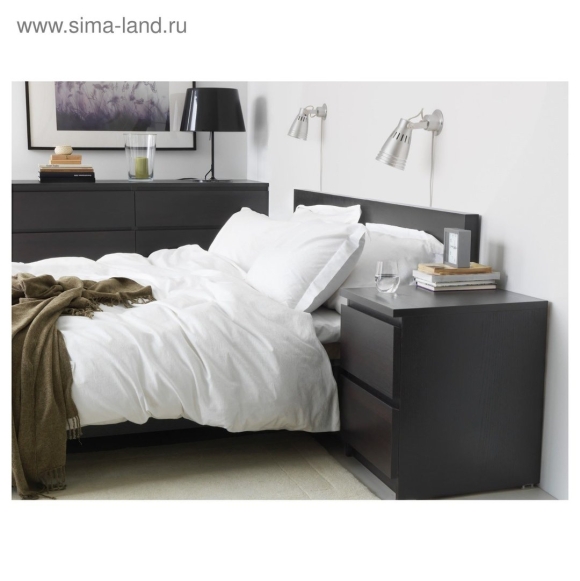Тумбочки икеа МАЛЬМ И кровать