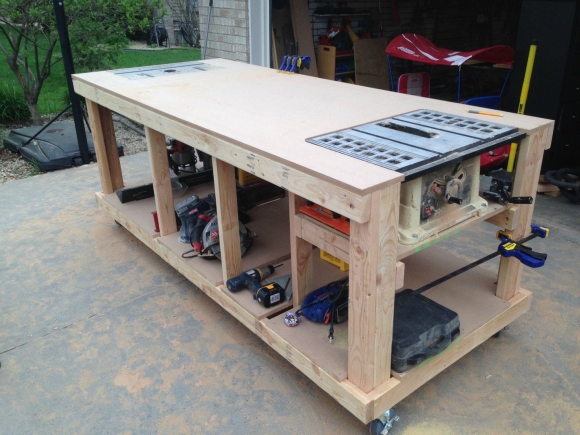 Верстак столярный workbench