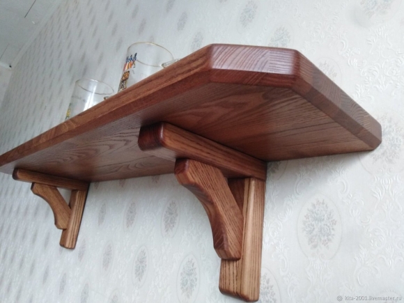 Полка из массива дерева