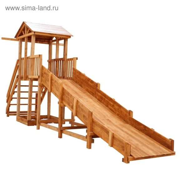 Горка деревянная