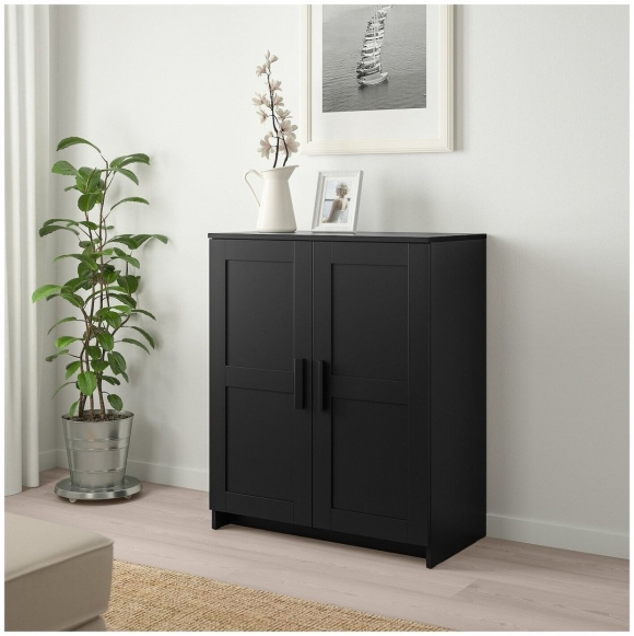 Шкаф ikea БРИМНЭС черный