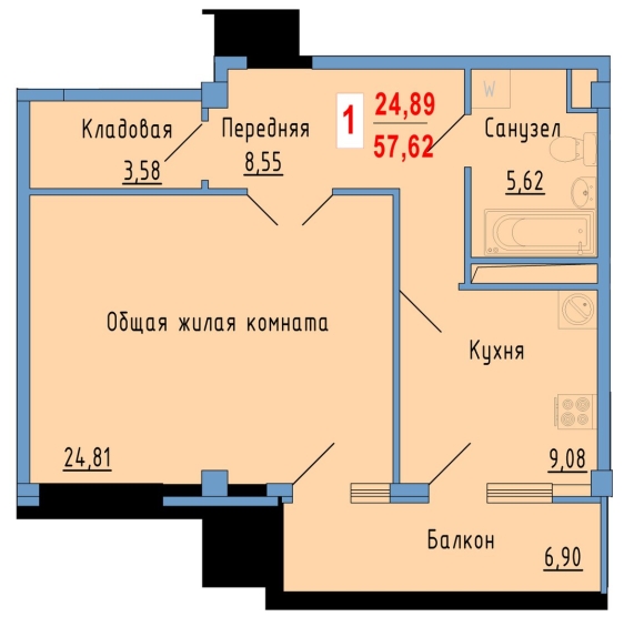Апрелевка ЖК Сосновый парк планировки