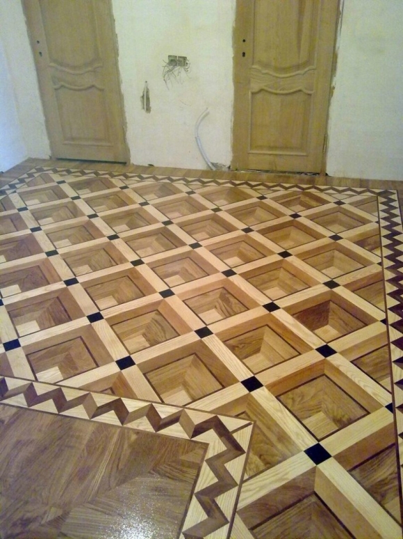 Шлифовка паркета