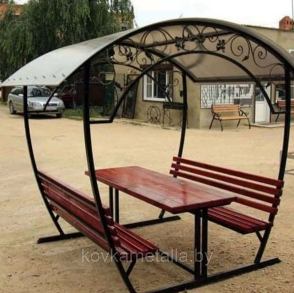Беседка из металла