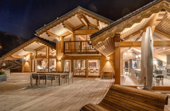 Luxury alpine chalet