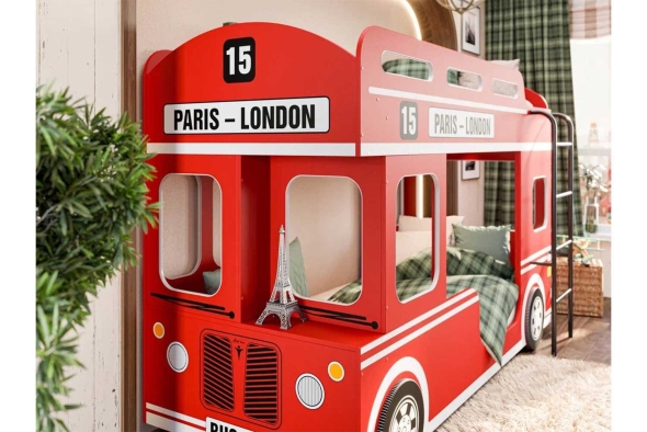 Кровать двухъярусная london bus