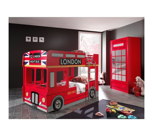 Детская кровать london bus
