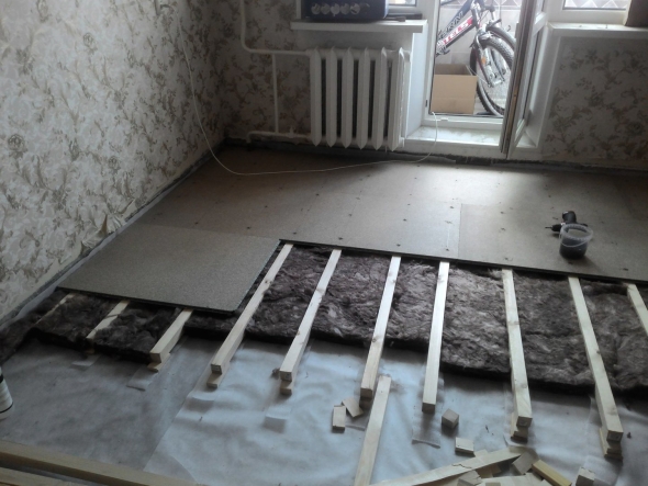Пол в хрущевке варианты замены